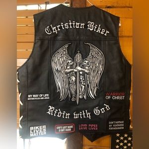 Women's motorcycle vest